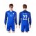 France #22 Mathieu Home Long Sleeves Soccer Country Jersey