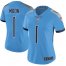 Nike Tennessee Titans #1 Warren Moon Light Blue Alternate Womens Stitched NFL Vapor Untouchable Limited Jersey