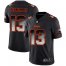Nike Cleveland Browns #13 Odell Beckham Jr Black Mens Stitched NFL Vapor Untouchable Limited Smoke Fashion Jersey
