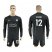 Leicester City #12 Hamer Black Goalkeeper Long Sleeves Soccer Country Jersey