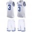 Nike Dallas Cowboys #3 Garrett Gilbert White Team Color Mens Stitched NFL Limited Tank Top Suit Jersey