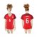 Womens USA #6 Nagbe Away Soccer Country Jersey