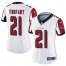 Nike Atlanta Falcons #21 Desmond Trufant White Womens Stitched NFL Vapor Untouchable Limited Jersey