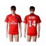 Paris Saint-Germain #14 Matuidi Red Soccer Club Jersey