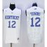 Kentucky Wildcats #12 Karl-Anthony Towns White Basketball Stitched NCAA Jersey