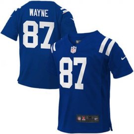 Toddler Nike Indianapolis Colts #87 Reggie Wayne Royal Blue Team Color Stitched NFL Elite Jersey