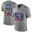 Indianapolis Colts #53 Darius Leonard Mens Nike Multi-Color 2020 NFL Crucial Catch NFL Jersey Greyheather