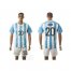 Argentina #20 Gaitan Home Soccer Country Jersey