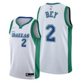 Dallas Dallas Mavericks #2 Tyler Bey Mens 2021-22 City Edition White NBA Jersey Mens