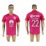 America #22 P.Aguilar Pink Soccer Club Jersey
