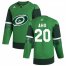 Carolina Hurricanes #20 Sebastian Aho Mens Adidas 2020 St. Patricks Day Stitched NHL Jersey Green.jpg.jpg