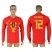 Belgium #12 MIGNOLET Home 2018 FIFA World Cup Long Sleeve Thailand Soccer Jersey