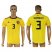 Belgium #3 Vermaelen Away Soccer Country Jersey