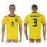 Belgium #3 Vermaelen Away Soccer Country Jersey