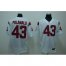 USC Trojans 43 POLAMALU white NCAA Jerseys