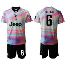 Juventus #6 Khedira Anniversary Soccer Club Jersey