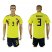 Colombia #3 Murillo Home Soccer Country Jersey