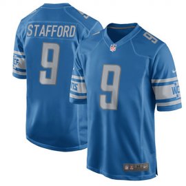 Nike Detroit Lions #9 Matthew Stafford Light Blue Team Color Youth Stitched NFL Elite Jersey