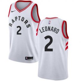 Mens Nike Toronto Raptors #2 Kawhi Leonard White NBA Swingman Association Edition Jersey