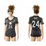 Womens Germany #24 Trapp Away Soccer Country Jersey