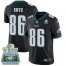 Nike Philadelphia Eagles #86 Zach Ertz Black Alternate Super Bowl LII Champions Mens Stitched NFL Vapor Untouchable Limited Jersey