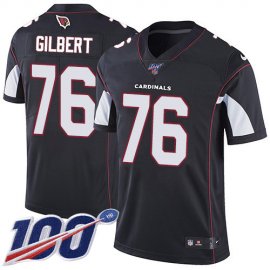 Nike Arizona Cardinals #76 Marcus Gilbert Black Alternate Mens Stitched NFL 100th Season Vapor Limited Jersey