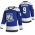 Tampa Bay Lightning #9 Tyler Johnson Blue Mens Adidas 2020-21 Reverse Retro Alternate NHL Jersey