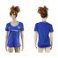 Womens Chelsea Blank Home Soccer Club Jersey
