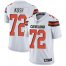 Nike Cleveland Browns #72 Eric Kush White Mens Stitched NFL Vapor Untouchable Limited Jersey