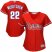 Philadelphia Phillies #22 Andrew McCutchen Red Alternate Womens Stitched MLB Jersey