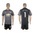 Manchester United #1 De Gea Black Soccer Club Jersey