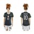 Womens Germany #10 Podolski Away Soccer Country Jersey