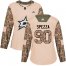 Adidas Dallas Stars #90 Jason Spezza Camo Authentic 2017 Veterans Day Womens Stitched NHL Jersey