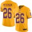 Nike Washington Football Team #26 Adrian Peterson Gold Youth Stitched NFL Limited Rush Jersey