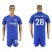 Chelsea #28 Azpilicueta Home Soccer Club Jersey