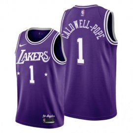 Los Angeles Los Angeles Lakers #1 Kentavious Caldwell-Pope Womens 2021-22 City Edition Purple NBA Jersey Womens