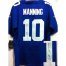 Nike New York Giants #10 Eli Manning Royal Blue Team Color Mens Stitched NFL Elite Autographed Jersey