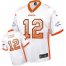 Nike Denver Broncos #12 Paxton Lynch White Mens Stitched NFL Elite Drift Fashion Jersey