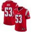 Nike New England Patriots #53 Josh Uche Red Mens Stitched NFL Limited Inverted Legend Jersey
