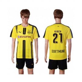 Dortmund #21 Kirch Home Soccer Club Jersey