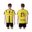 Dortmund #21 Kirch Home Soccer Club Jersey