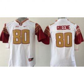 Youth Florida State Seminoles #80 Rashad Greene White Limited Stitched NCAA Jersey