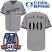 Brewers Personalized Authentic Grey Cool Base w/40th Anniversary Patch MLB Jersey (S-3XL)