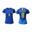 Womens Brazil #8 R.Augusto Away Soccer Country Jersey
