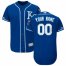 Kansas City Royals Majestic Alternate Authentic Collection Flex Base Custom Jersey Royal