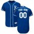 Kansas City Royals Majestic Alternate Authentic Collection Flex Base Custom Jersey Royal