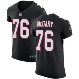 Nike Atlanta Falcons #76 Kaleb McGary Black Alternate Mens Stitched NFL Vapor Untouchable Elite Jersey