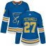 Adidas St. Louis Blues #27 Alex Pietrangelo Blue Alternate Authentic Womens Stitched NHL Jersey