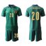 Italy #20 Bernardeschi Third Soccer Country Jersey