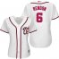 Washington Nationals #6 Anthony Rendon White Home Womens Stitched MLB Jersey